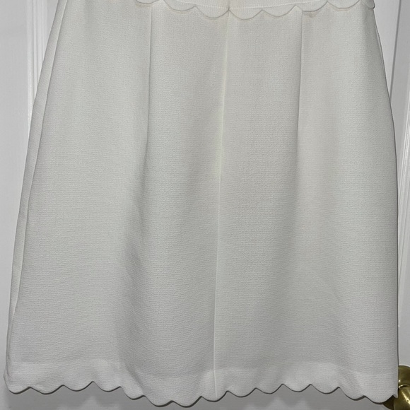 [Club Monaco] White Santina Scalloped Dress - Picture 9 of 13